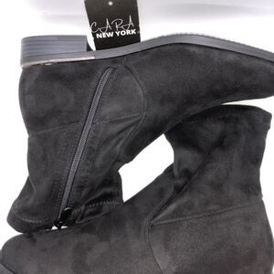 Dream Pairs Suede Black Ankle Boots Size 9.5